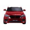 Elektrické autíčko BMW X6 M, 2 místné lakované červené 6