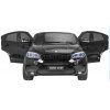 Elektrické autíčko BMW X6 M, 2 místné lakované černé 15