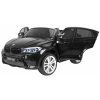 Elektrické autíčko BMW X6 M, 2 místné lakované černé 3