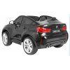 Elektrické autíčko BMW X6 M, 2 místné lakované černé 6