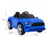 Dětské elektrické autíčko Mustang GT modré 5