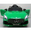Dětské elektrické autíčko Mercedes AMG GTR zelené 3