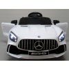 Dětské elektrické autíčko Mercedes AMG GTR bilé 3