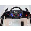 Elektrické autíčko Land Rapid Racer bílé EVA