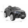 Elektrické autíčko BMW X6M černé 3