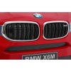 Elektrické autíčko BMW X6M lakované červené 11