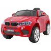 Elektrické autíčko BMW X6M lakované červené 1