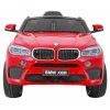 Elektrické autíčko BMW X6M lakované červené 4