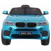 Elektrické autíčko BMW X6M lakované modré 2