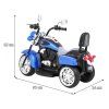 Elektrická motorka Chopper modrá 2