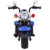 Elektrická motorka Chopper modrá 2