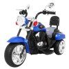 Elektrická motorka Chopper modrá