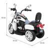 Elektrická motorka Chopper bílá 1
