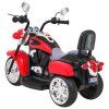 Elektrická motorka Chopper červená 5