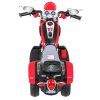 Elektrická motorka Chopper červená 6