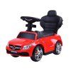 Odrážedlo Mercedes-Benz s vodící tyčí červené 3