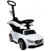 Odrážedlo Mercedes-Benz s vodící tyčí bílé 2