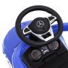Odrážedlo Mercedes-Benz s vodící tyčí modré 11