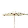 Zahradní slunečník Poly 3 m PATIO ecru 2