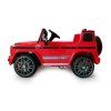 Dětské elektrické autíčko Mercedes G63 AMG červené 9
