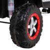 Elektrické autíčko Mercedes Unimog červené 16