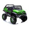 Elektrické autíčko Mercedes Unimog zelené