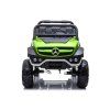 Elektrické autíčko Mercedes Unimog zelené 5
