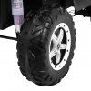 Elektrické autíčko Mercedes Unimog bílé