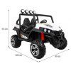 Dětské autíčko Grand Buggy 4x4 LIFT bílé 2