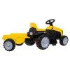 Elektrický traktor s přívěsem TR1908 žlutý 3