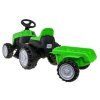 Elektrický traktor s přívěsem TR1908 zelený 2