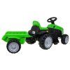 Elektrický traktor s přívěsem TR1908 zelený 3
