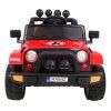 Elektrické terénní autíčko Full Time 4WD červené 4