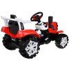 Elektrické autíčko Traktor s přívěsem na akumulátor svítí
