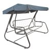 Univerzální stříška na houpačku 214x122 cm Antracit PATIO 2