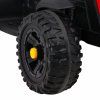 Elektrický farmářský traktor s přívěsem červený 15