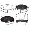 Zahradní trampolína SKY FLYER RING 3v1 344 cm BLACK 3