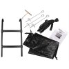Zahradní trampolína SKY FLYER RING 2v1 244 cm BLACK 6