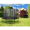 Zahradní trampolína SKY FLYER RING 2v1 366 cm BLACK 2