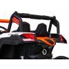 Elektrická čtyřkolka Buggy UTV-MX oranžovo-bílá 13