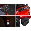 Tomido Dětský elektrický vysokozdvižný vozík červený 8