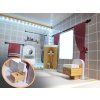 Domeček pro panenky LED a příslušenstvím 78 cm 10