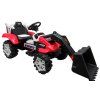 Tomido elektrický traktor Strenght červený 7