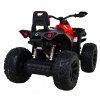 Dětská elektrická čtyřkolka ATV Power 4x4 červená 11