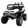 Elektrické autíčko Mercedes Unimog S, 4x4, 12V Bílé 3