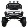 Elektrické autíčko Mercedes Unimog S, 4x4, 12V Bílé 5