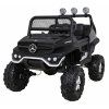 Elektrické autíčko Mercedes Unimog S, 4x4, 12V Černé