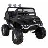 Elektrické autíčko Mercedes Unimog S, 4x4, 12V Černé 1