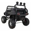 Elektrické autíčko Mercedes Unimog S, 4x4, 12V Černé 7
