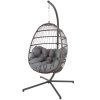 Sedák na závěsné křeslo Oval D031-26CW 144 x 100/45 x 10/12 cm PATIO 2